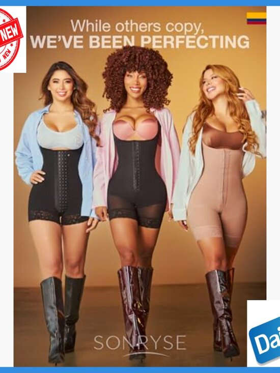 Stage 2 Compression Shapewear Bodysuit Medium Powernet Postpartum Recovery - Picture 4 of 7